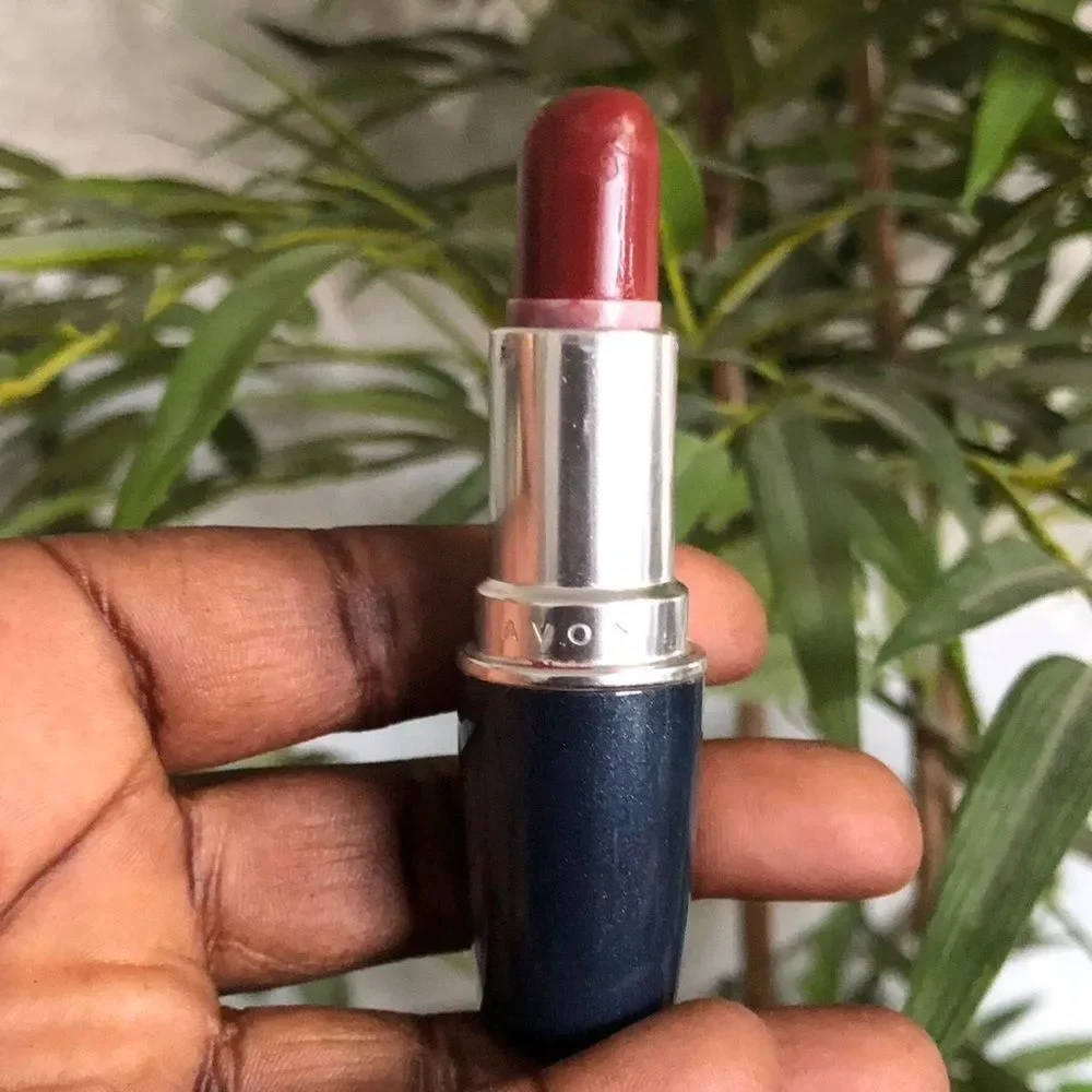 Avon My Lip Miracle Lipstick Burgundy Red Vintage Discontinued